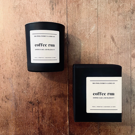 coffee run - coffee cake and hazelnut