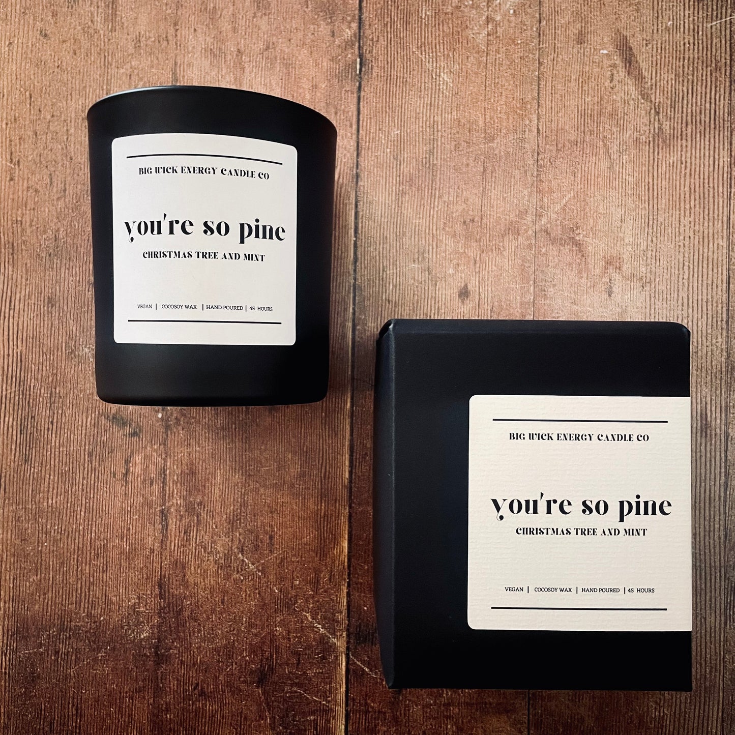 you’re so pine - christmas tree and mint