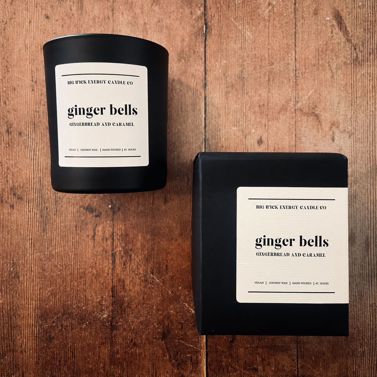 ginger bells - gingerbread and caramel