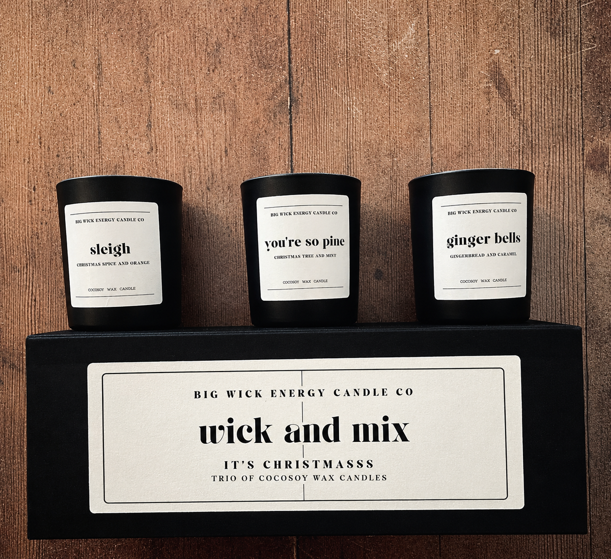 wick and mix - it’s christmasss