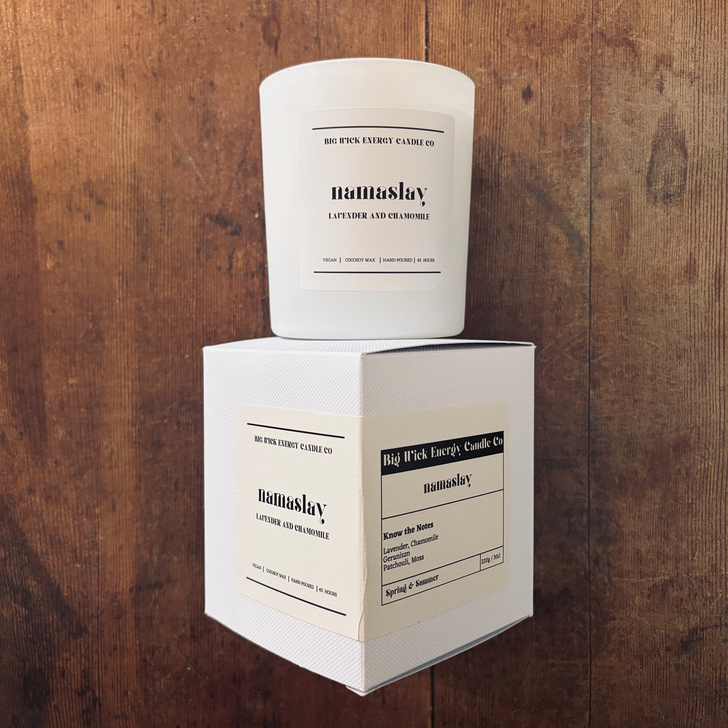 namaslay - lavender and chamomile