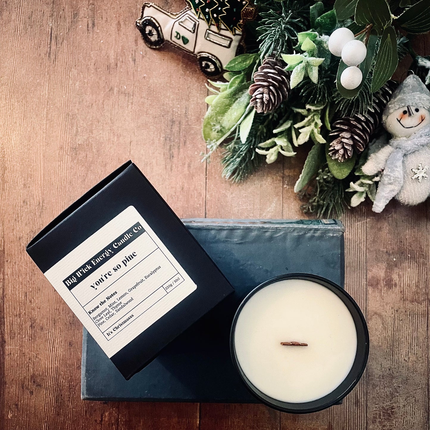 you’re so pine - christmas tree and mint