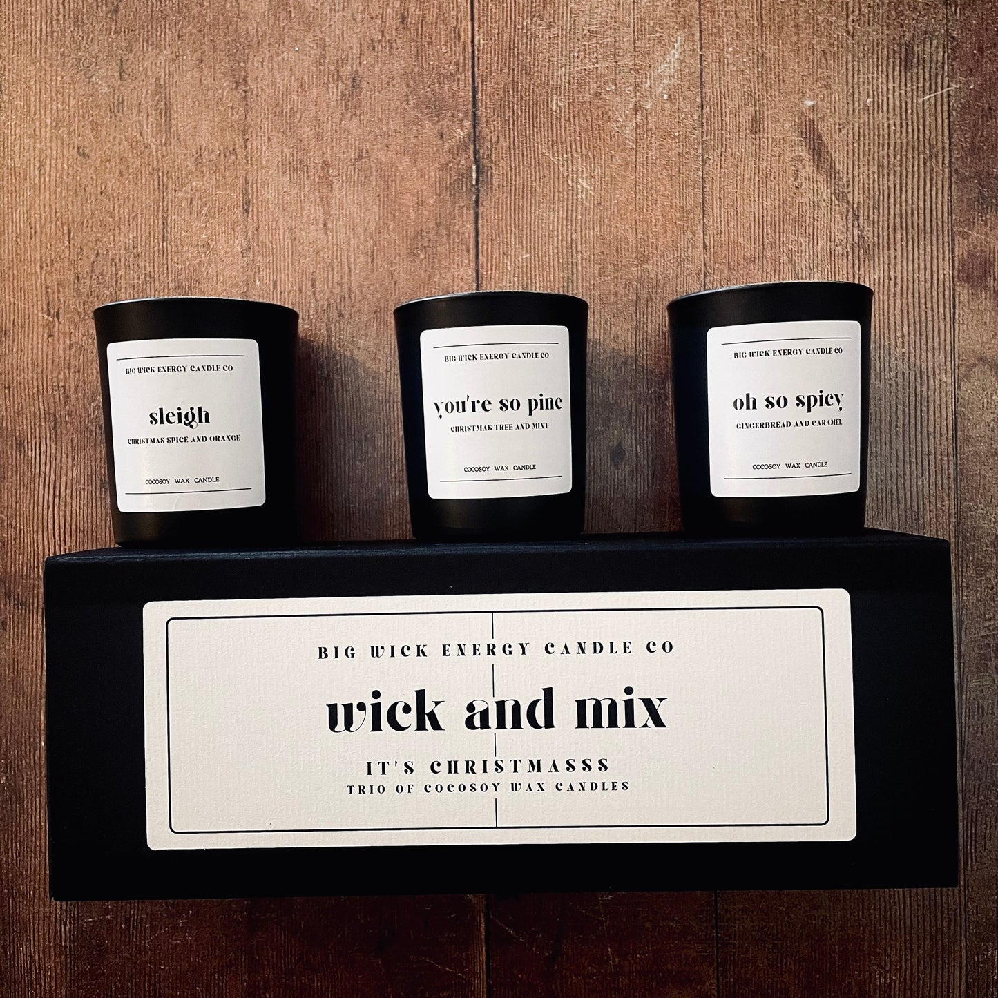 wick and mix - it’s christmasss