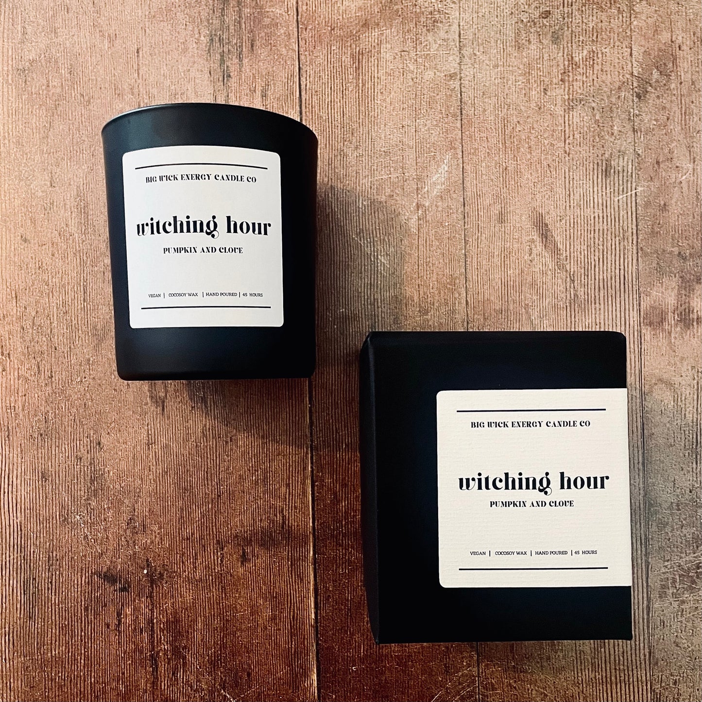 witching hour - pumpkin and clove