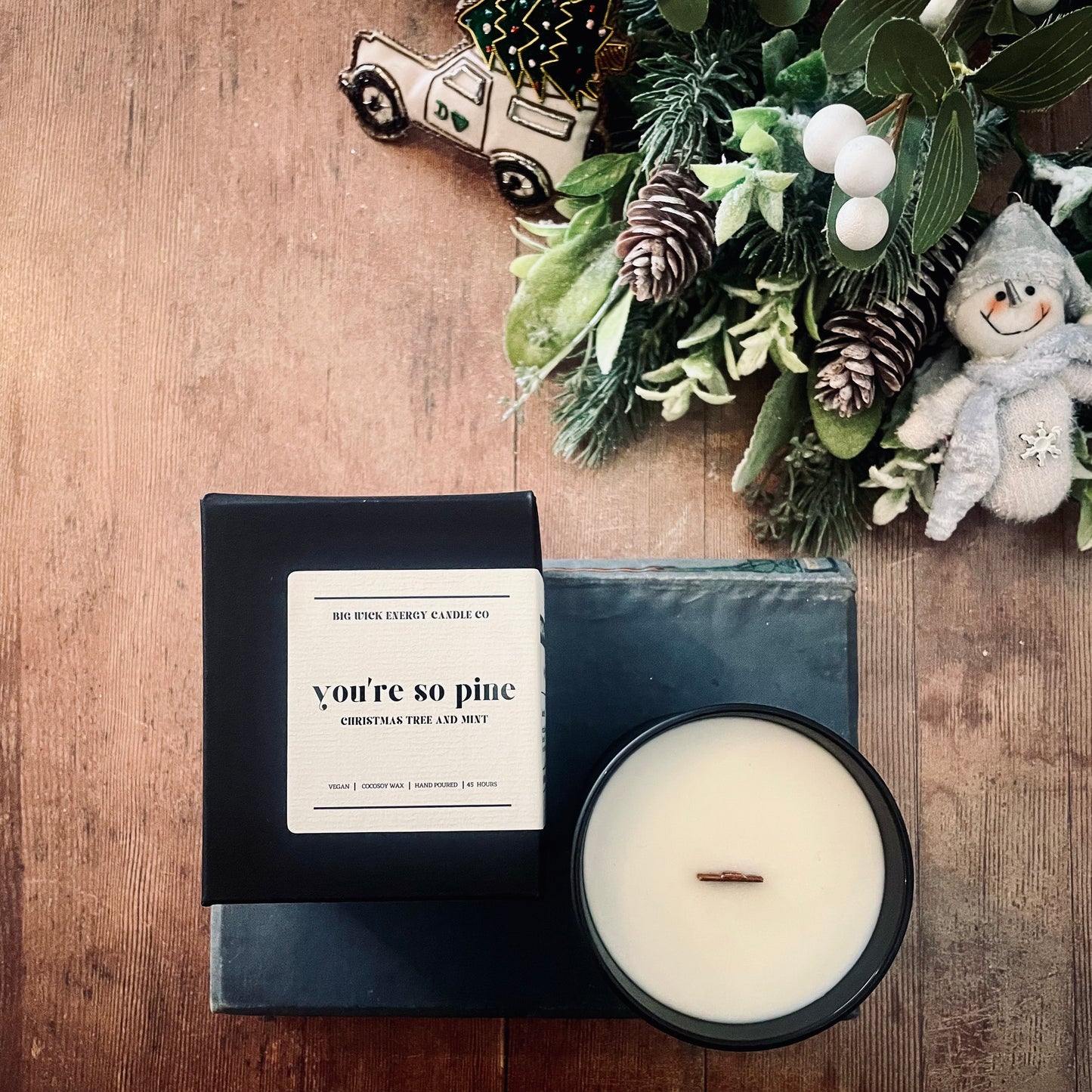 you’re so pine - christmas tree and mint