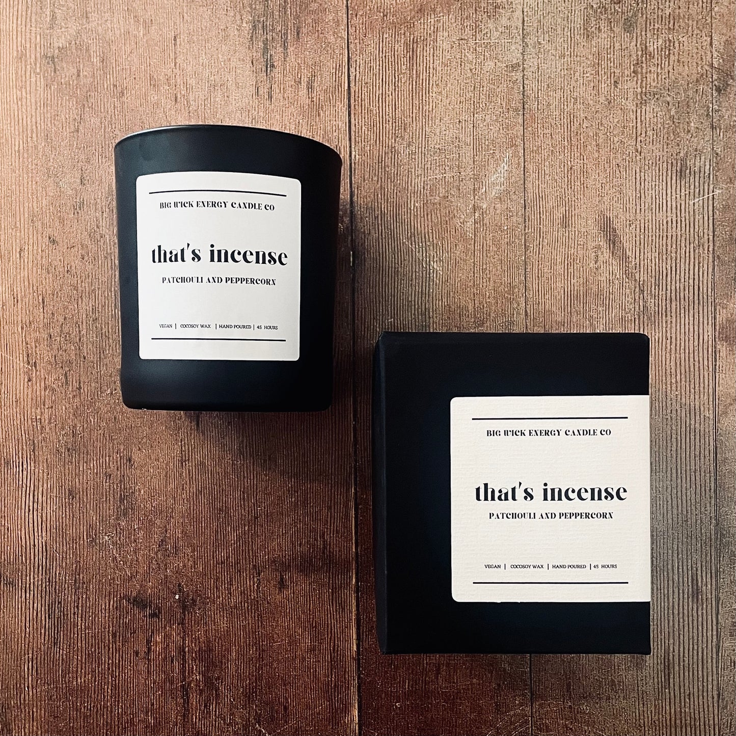 that’s incense - patchouli and peppercorn