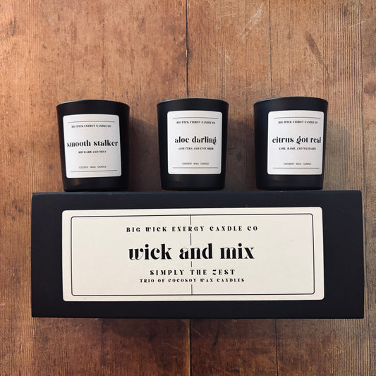 wick and mix - simply the zest