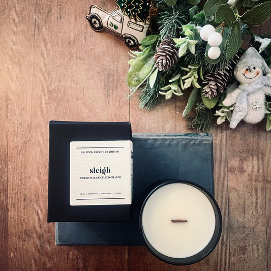 sleigh - christmas spice and orange