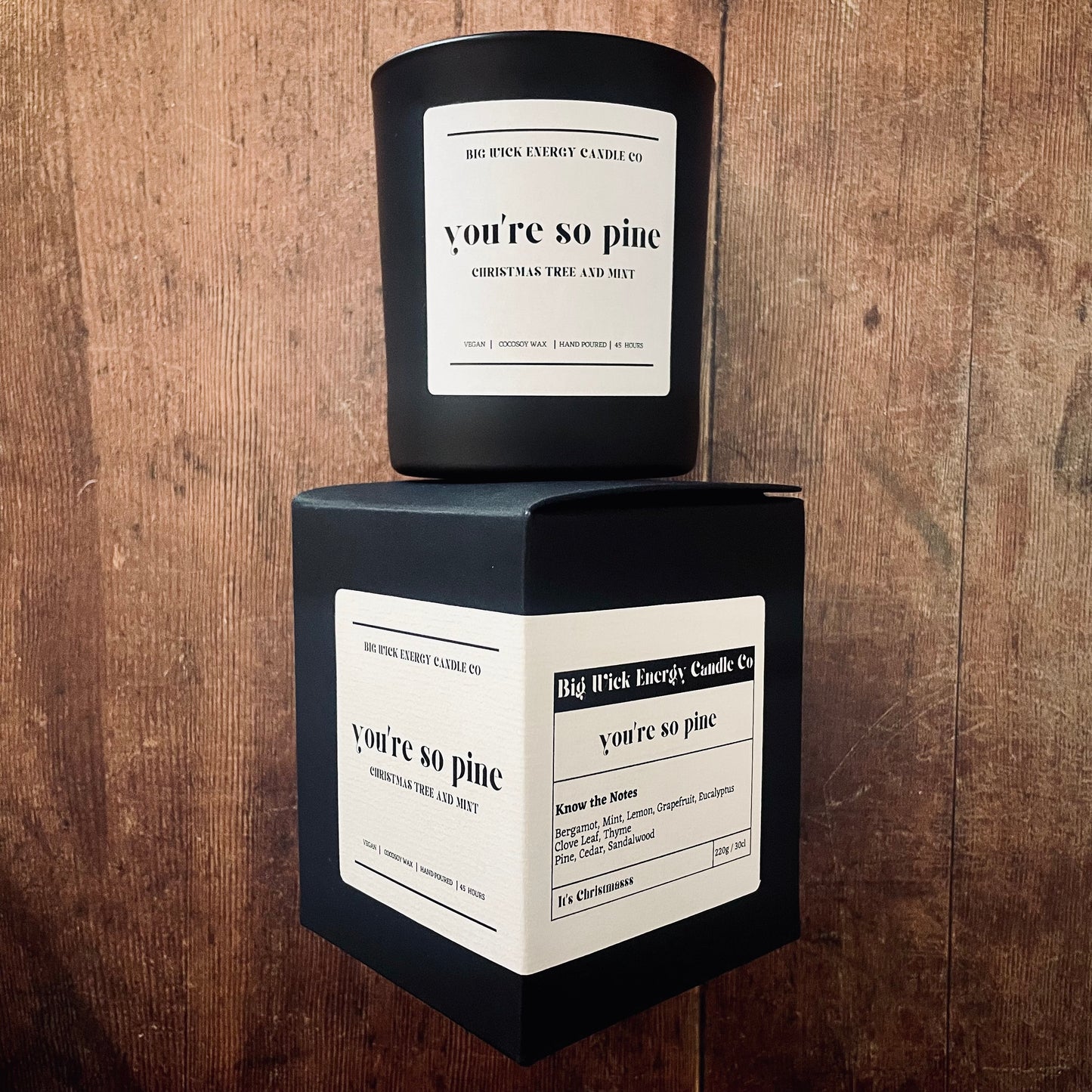 you’re so pine - christmas tree and mint