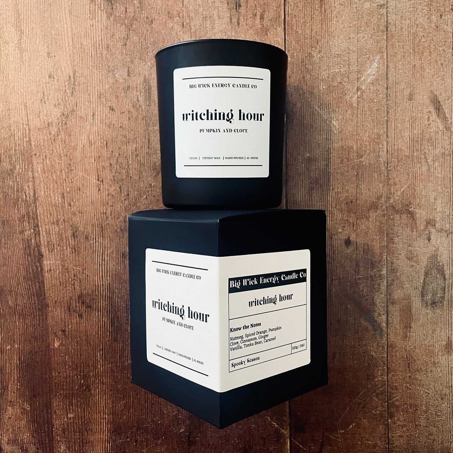 witching hour - pumpkin and clove