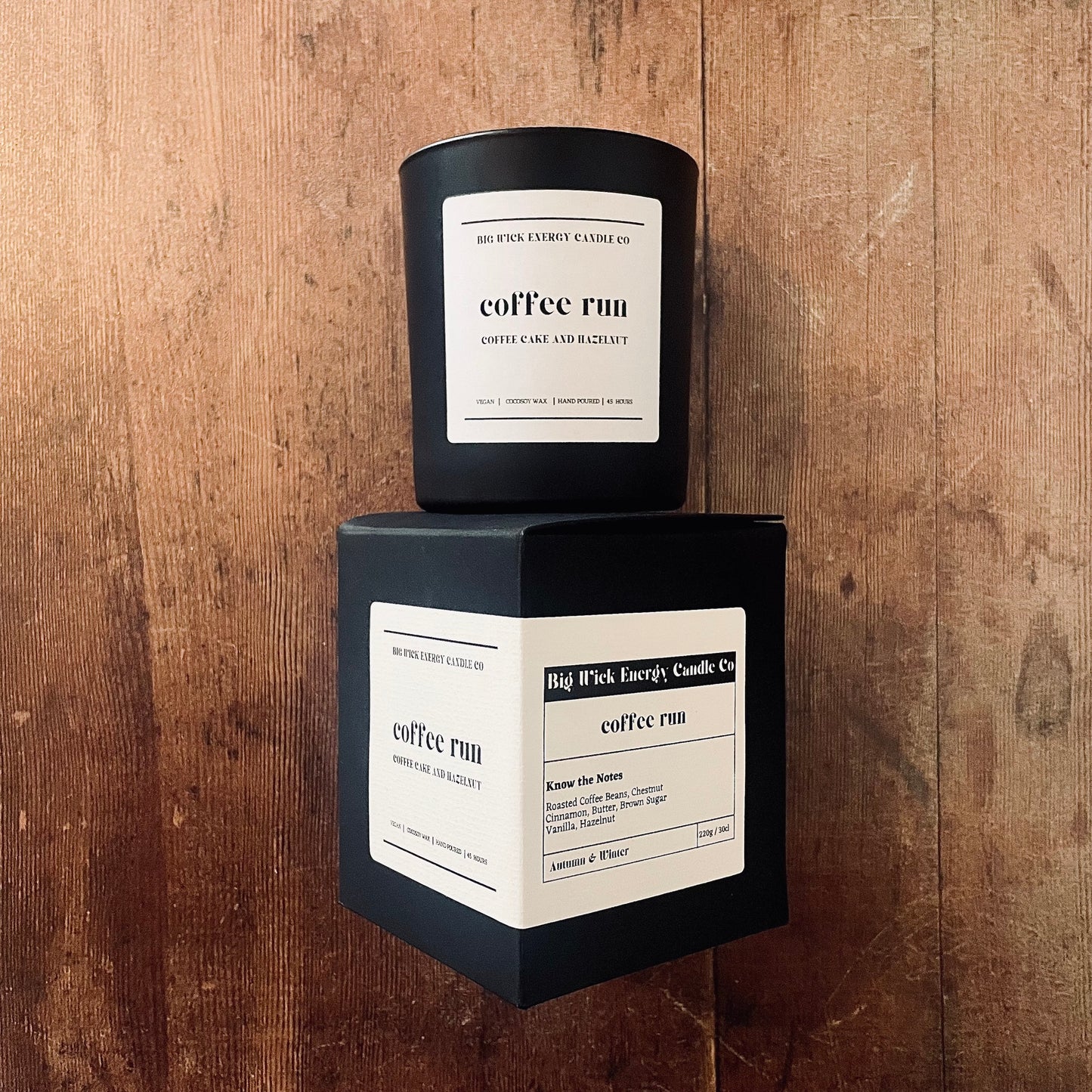 coffee run - coffee cake and hazelnut