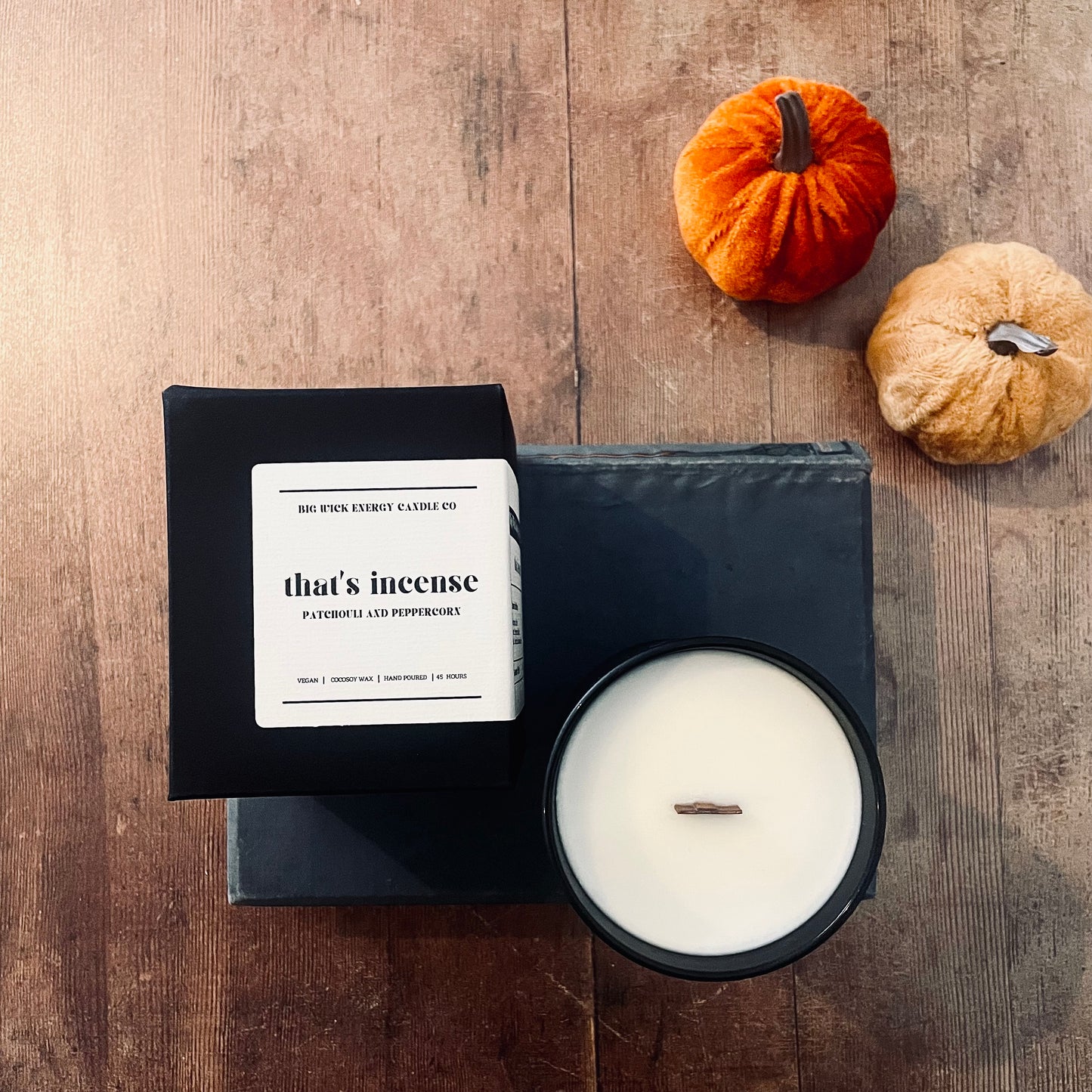 that’s incense - patchouli and peppercorn