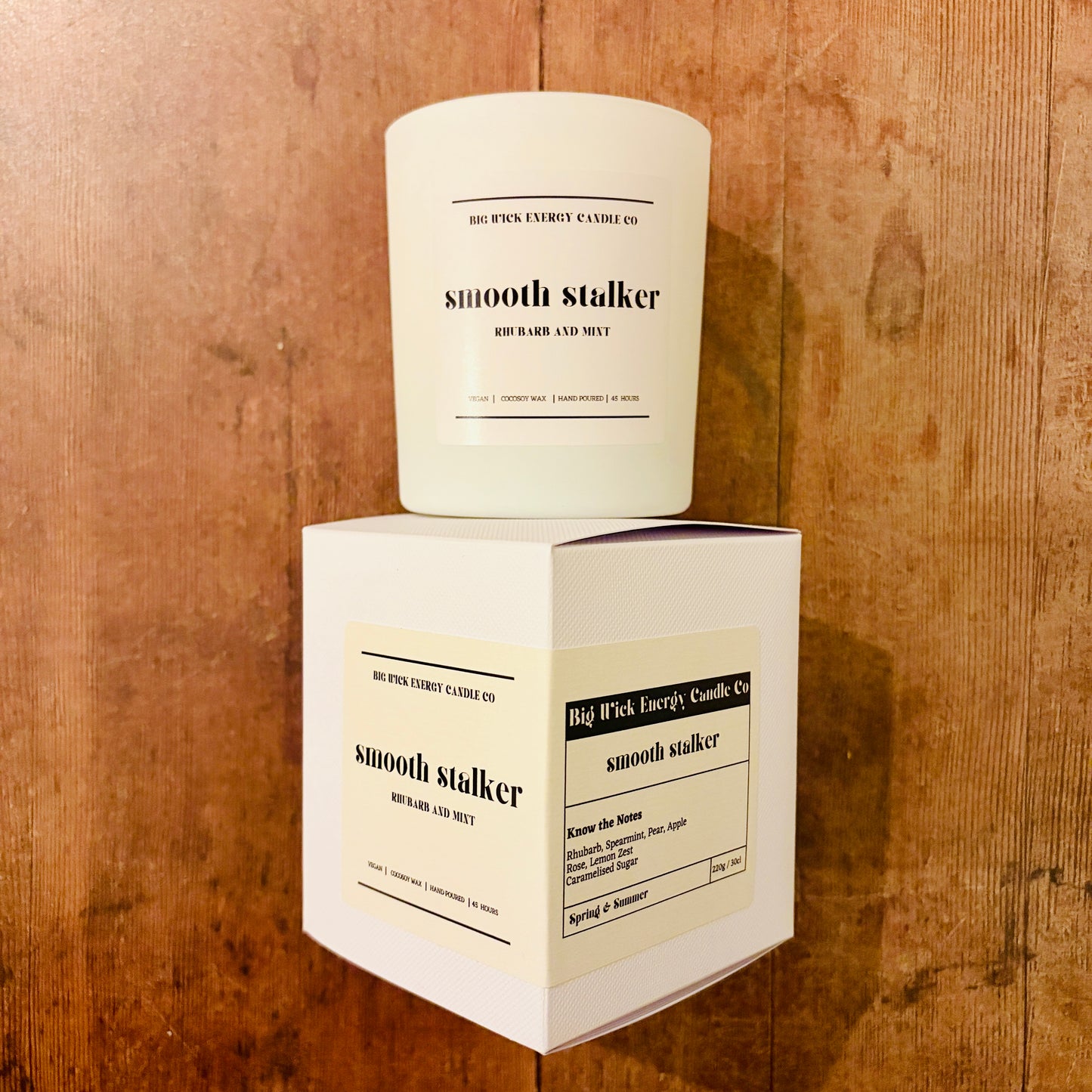 smooth stalker - rhubarb and mint