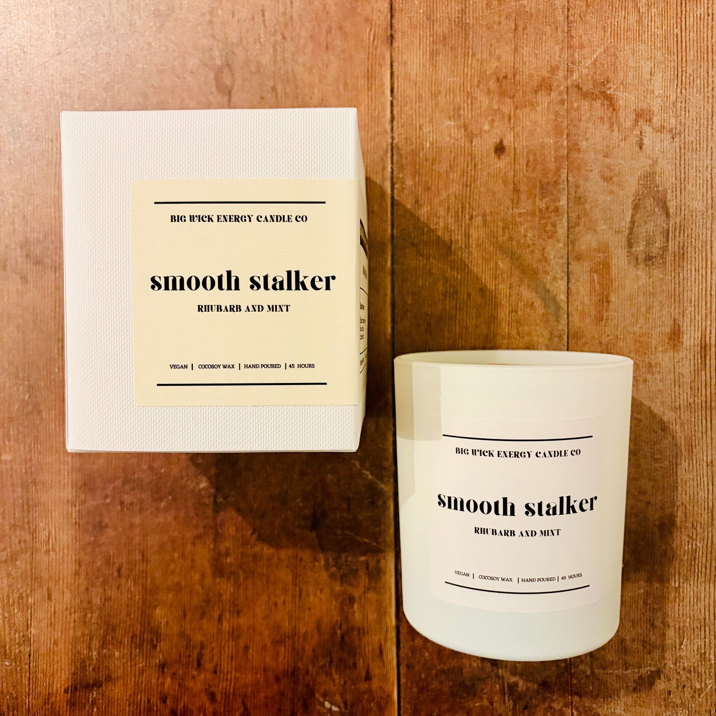 smooth stalker - rhubarb and mint