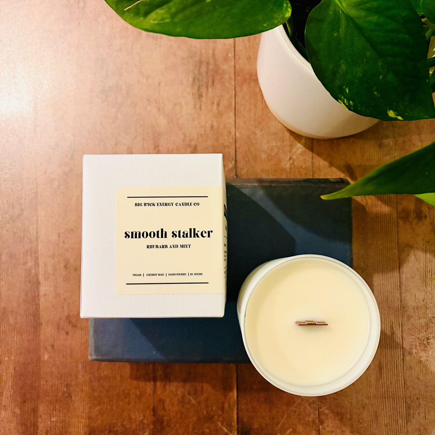 smooth stalker - rhubarb and mint