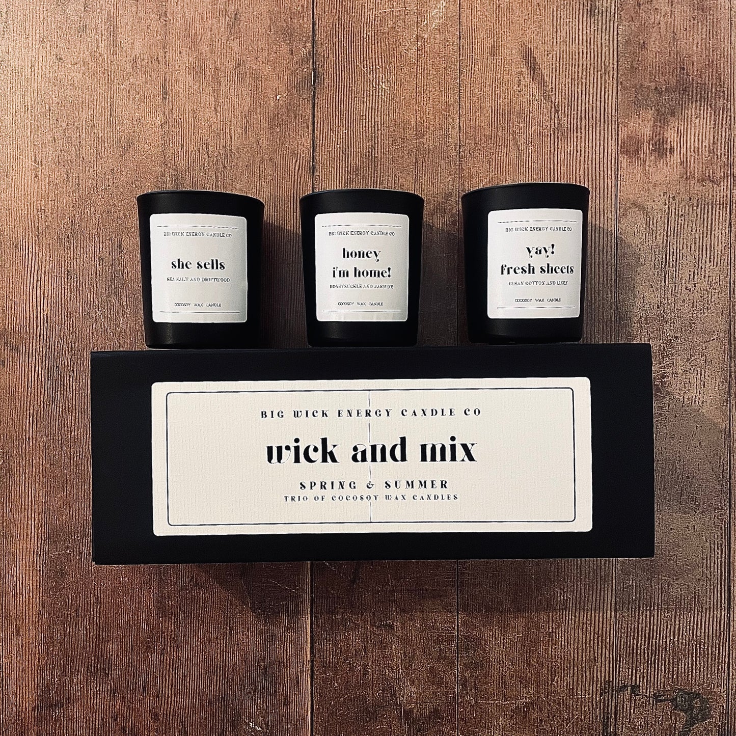 wick and mix - spring & summer