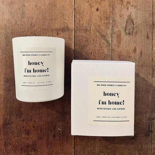 honey I’m home! - honeysuckle and jasmine