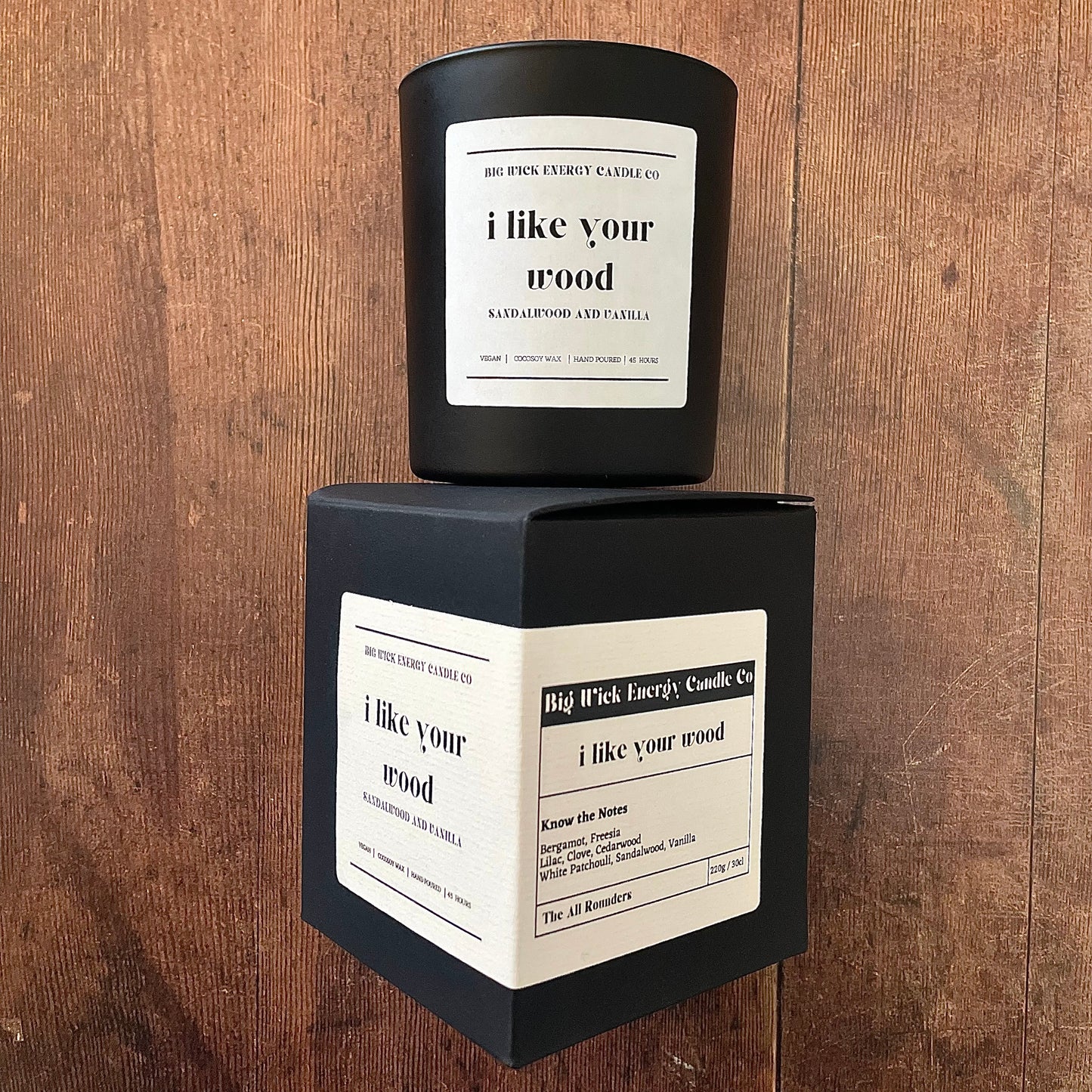 i like your wood - sandalwood and vanilla